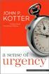 A Sense of Urgency