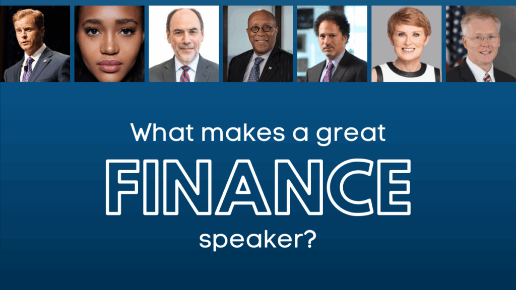 What Makes a Great Financial Speaker?