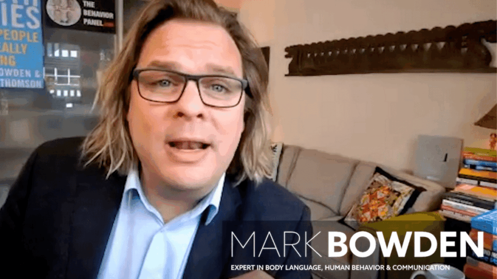 Body Language Expert Mark Bowden Shares How to Win Trust on Zoom