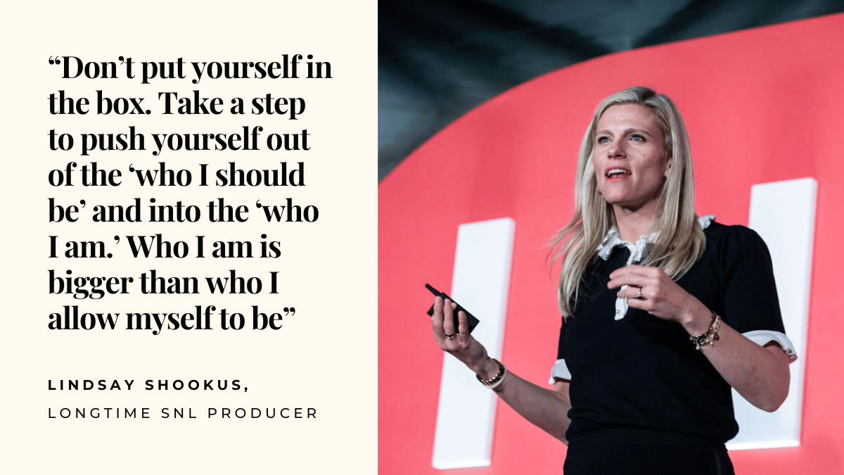 Lindsay Shookus INSPIRE quote graphic