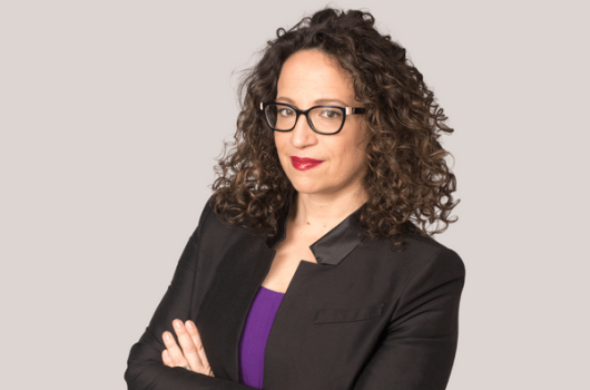 amy webb posing with her arms folded